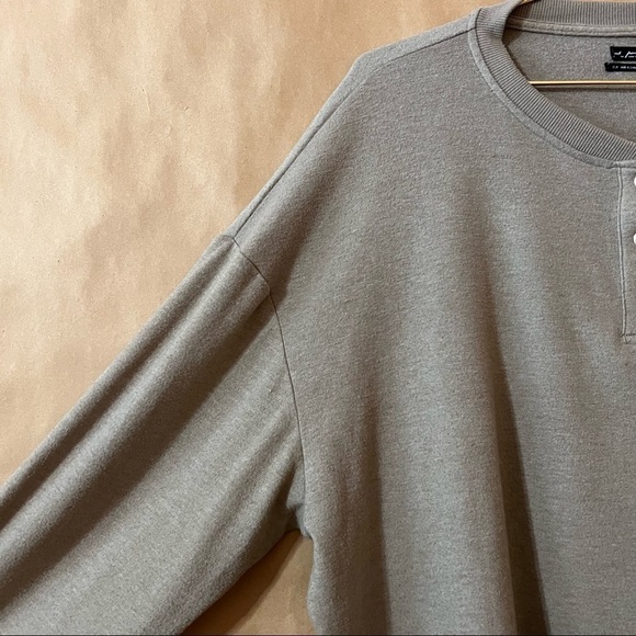 UO | Out From Under Jimmy Oversized Thermal Top Fleece Snap Button Henley Size M - Picture 8 of 10